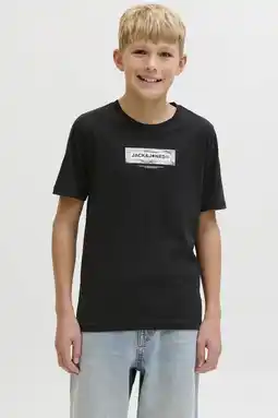 Wehkamp JACK & JONES JUNIOR T-shirt zwart aanbieding