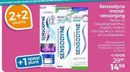 Trekpleister Sensodyne mond- verzorging aanbieding