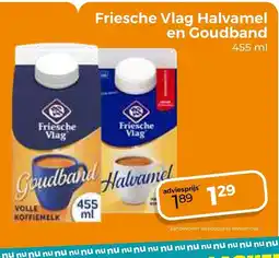 Trekpleister Friesche Vlag Halvamel en Goudband aanbieding