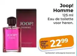Trekpleister Joop Homme aanbieding