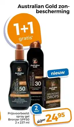 Trekpleister Australian Gold zon- bescherming aanbieding