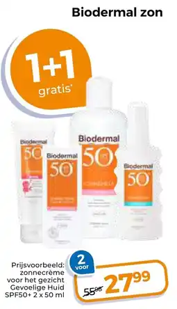 Trekpleister Biodermal zon aanbieding