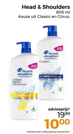 Trekpleister Head & Shoulders aanbieding