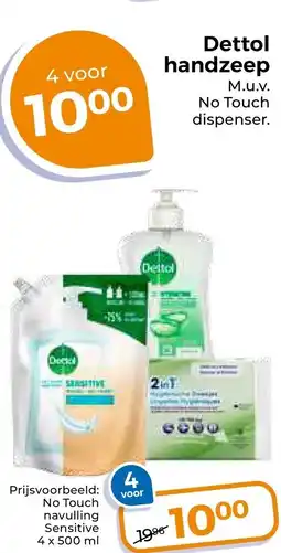 Trekpleister Dettol handzeep aanbieding