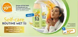 Trekpleister Fa deodorant en douche assortiment aanbieding