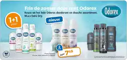 Trekpleister Keuze uit het hele Odorex deodorant en douche assortiment aanbieding