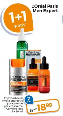 Trekpleister L'Oréal Paris Men Expert aanbieding