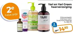 Trekpleister Yari en Yari Green haarverzorging aanbieding