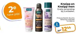 Trekpleister Kneipp en Kneipp men aanbieding