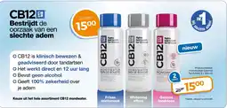 Trekpleister CB12 Bestrijdt de oorzaak van een slechte adem aanbieding