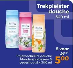 Trekpleister Trekpleister douche aanbieding