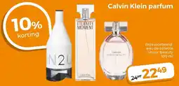 Trekpleister Calvin Klein parfum aanbieding