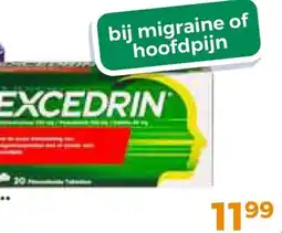 Trekpleister Excedrin aanbieding