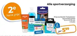 Trekpleister Alle sportverzorging aanbieding