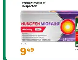 Trekpleister Nurofen migraine aanbieding