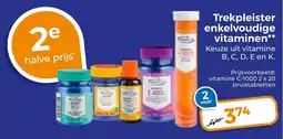 Trekpleister Trekpleister enkelvoudige vitaminen aanbieding