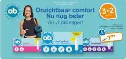 Trekpleister Keuze uit het hele o.b. assortiment aanbieding