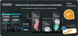 Trekpleister Keuze uit alle scheersystemen en navulmesjes aanbieding