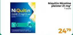 Trekpleister Niquitin nicotine pleister 21 mg aanbieding