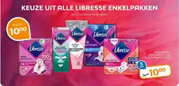 Trekpleister Keuze uit alle libresse enkelpakken aanbieding