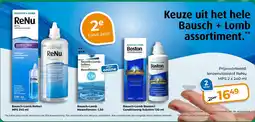 Trekpleister Keuze uit het hele Bausch + Lomb assortiment aanbieding