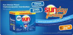 Trekpleister Sun intense power vaatwascapsules voordeelbox aanbieding