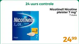Trekpleister Nicotinell Nicotine pleister 7 mg aanbieding