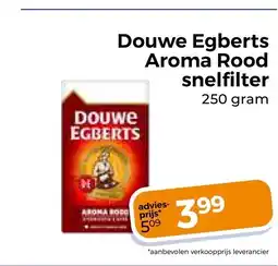 Trekpleister Douwe Egberts Aroma Rood snelfilter aanbieding