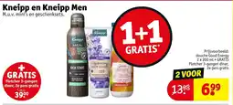 Kruidvat Kneipp en Kneipp Men aanbieding