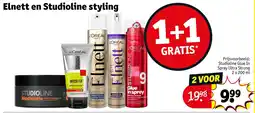 Kruidvat Elnett en Studioline Styling aanbieding