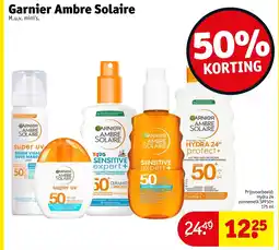 Kruidvat Garnier Ambre Solaire aanbieding