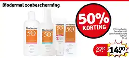 Kruidvat Biodermal Zonbescherming aanbieding