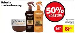 Kruidvat Babaria Zonbescherming aanbieding