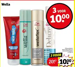 Kruidvat Wella aanbieding