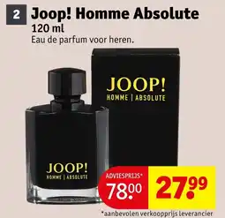 Kruidvat Joop! Homme Absolute aanbieding