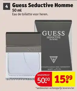 Kruidvat Guess Seductive Homme aanbieding