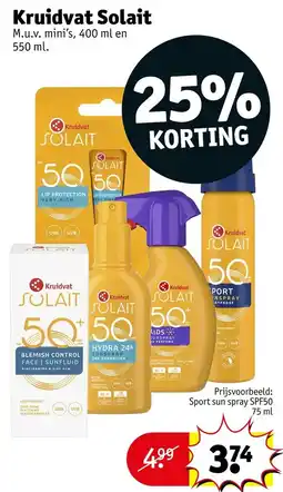 Kruidvat Kruidvat Solait aanbieding