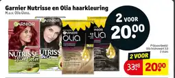 Kruidvat Garnier Nutrisse en Olia Haarkleuring aanbieding