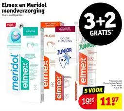 Kruidvat Elmex en Meridol Mondverzorging aanbieding