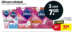 Kruidvat Libresse Enkelpak aanbieding
