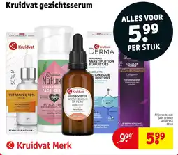 Kruidvat Kruidvat Gezichtsserum aanbieding