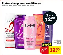 Kruidvat Elvive Shampoo en Conditioner aanbieding