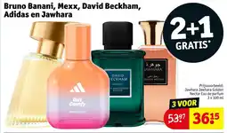Kruidvat Bruno Banani, Mexx, David Beckham, Adidas en Jawhara aanbieding