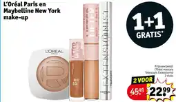 Kruidvat L'Oréal Paris en Maybelline New York Make-Up aanbieding