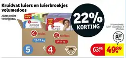 Kruidvat Kruidvat Luiers en Luierbroekjes Volumedoos aanbieding