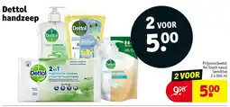 Kruidvat Dettol Handzep aanbieding
