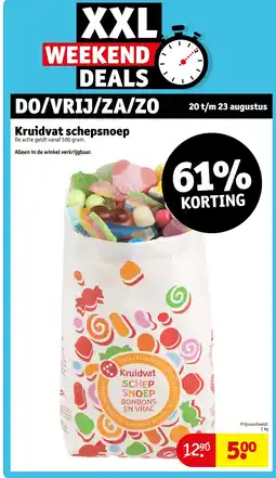 Kruidvat Kruidvat schepsnoep aanbieding