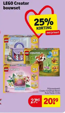 Kruidvat Lego Creator Bouwset aanbieding