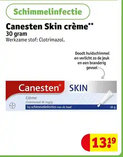 Kruidvat Canesten Skin crème aanbieding