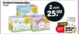 Kruidvat Kruidvat babydoekjes aanbieding